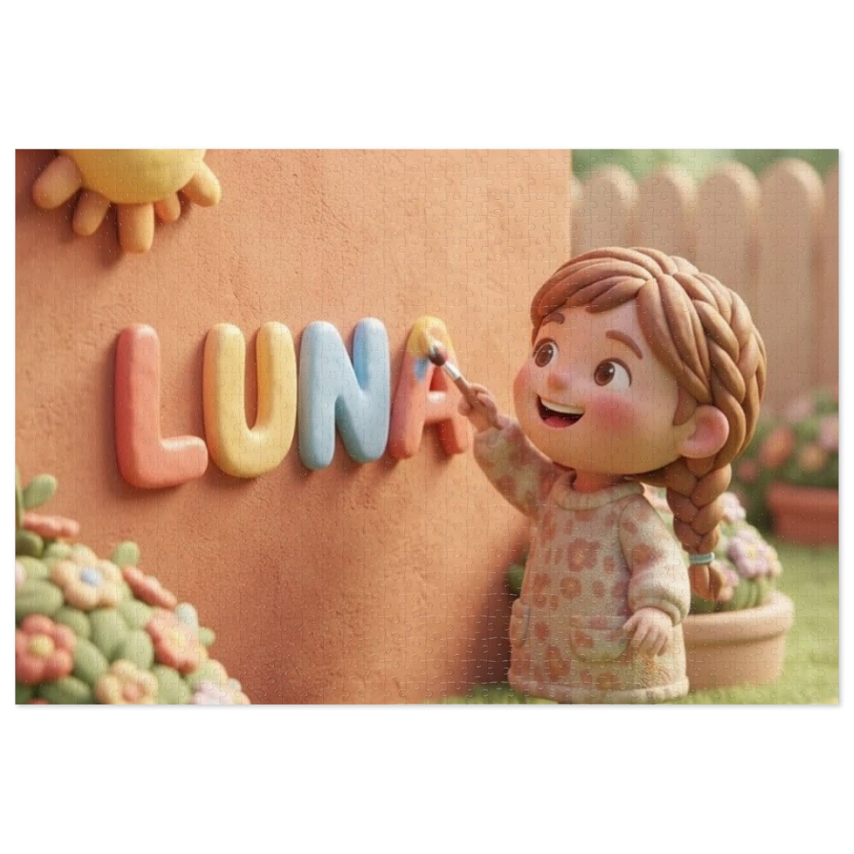 Jigsaw Puzzle with Tin - Luna Clay Sunshine (30, 110, 252......