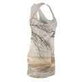 Women's Cut & Sew Racerback Dress - Winter Branch Solitude...