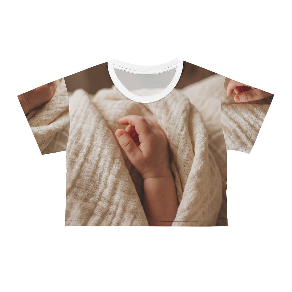 Crop Tee - Minimalist Lounge Vibe