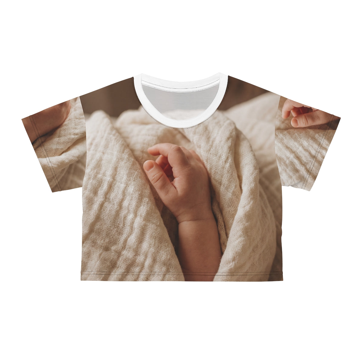 Crop Tee - Minimalist Lounge Vibe