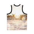 Golden Hour Crowd Celebration Basketball Jersey