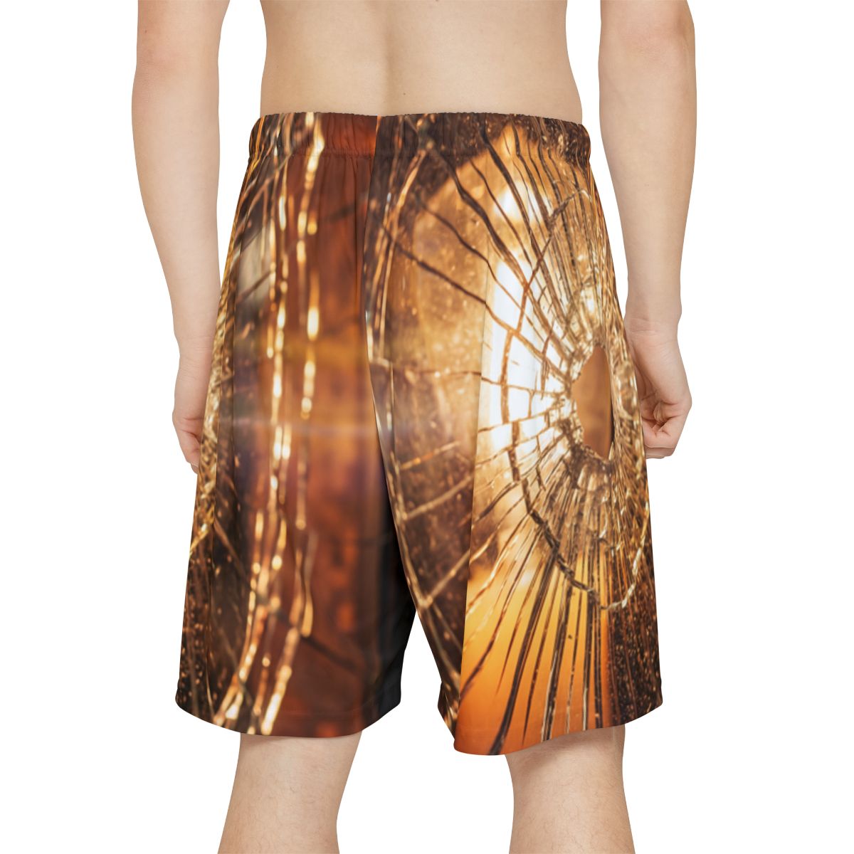 Men's Sports Shorts - Shattered Light
