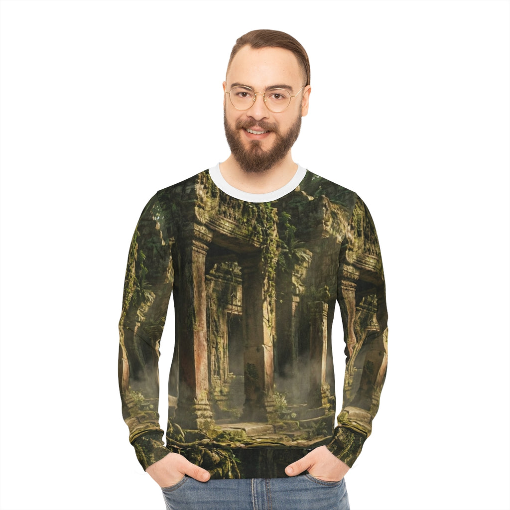 Men's Lightweight Sweatshirt - Temple | Echovira Gallery