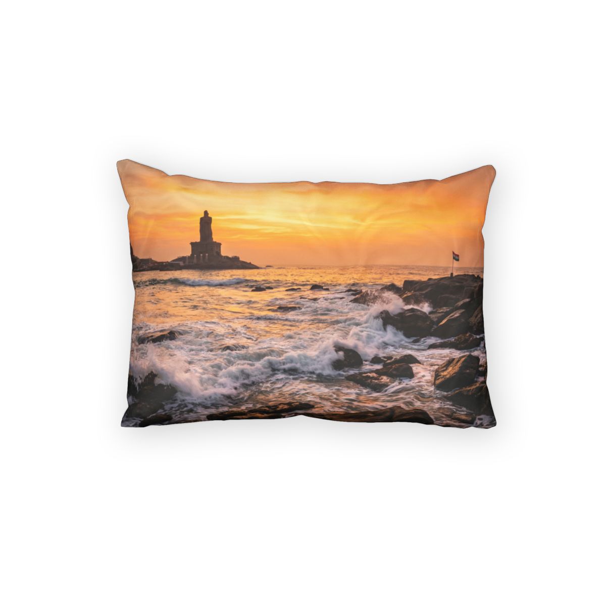 Cotton Pillow Sham - Golden Horizon