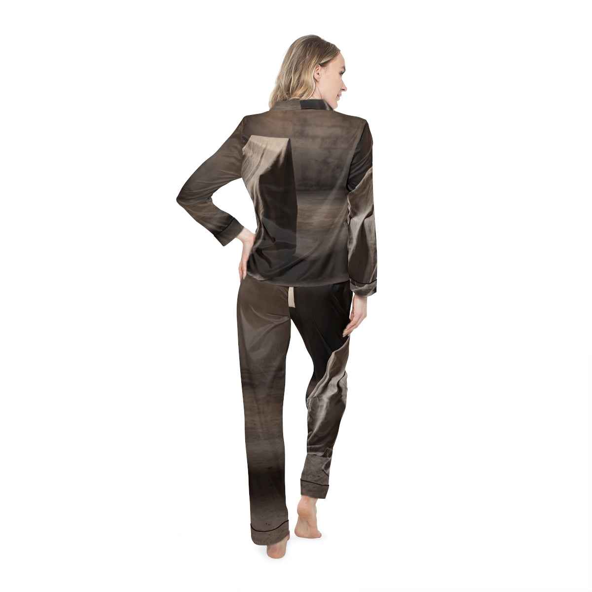 Women's Satin Pajamas - Liminal Rest