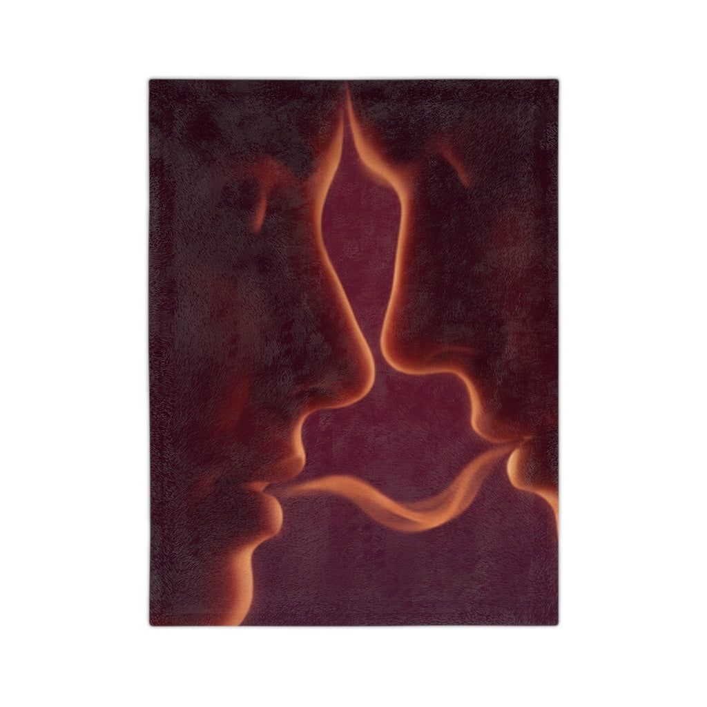 Velveteen Blanket - Smoky Reverie | Echovira Gallery