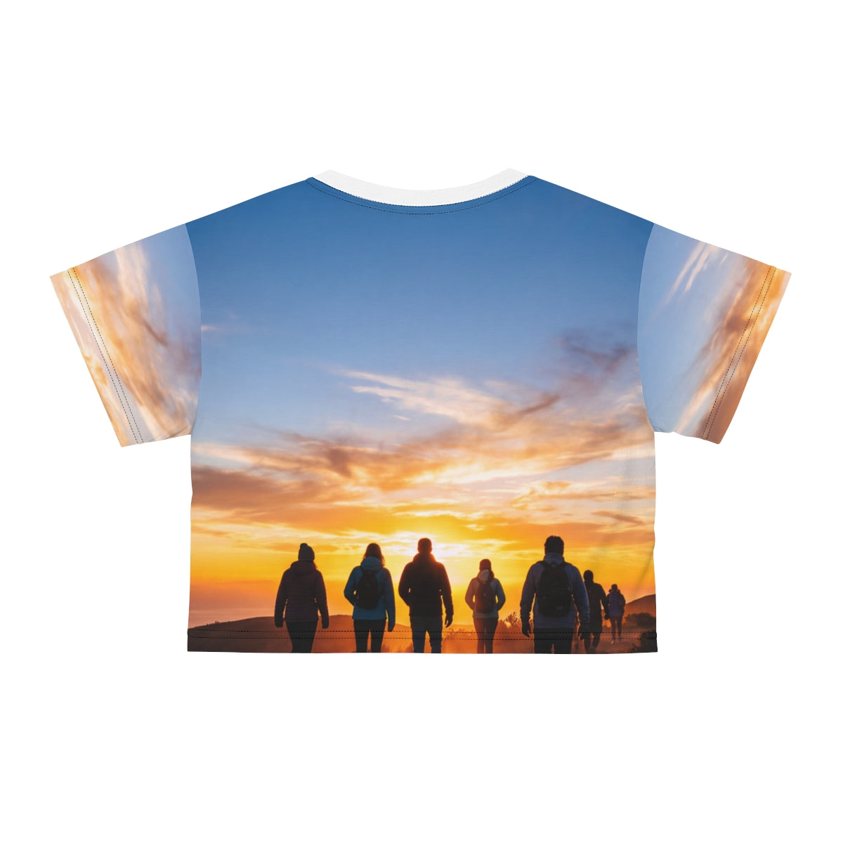 Crop Tee - Golden Radiance
