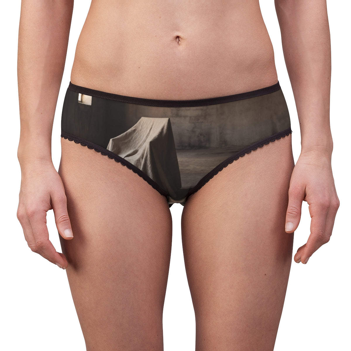 Women's Briefs - Draped Silence Still Life Art - Shadowed......