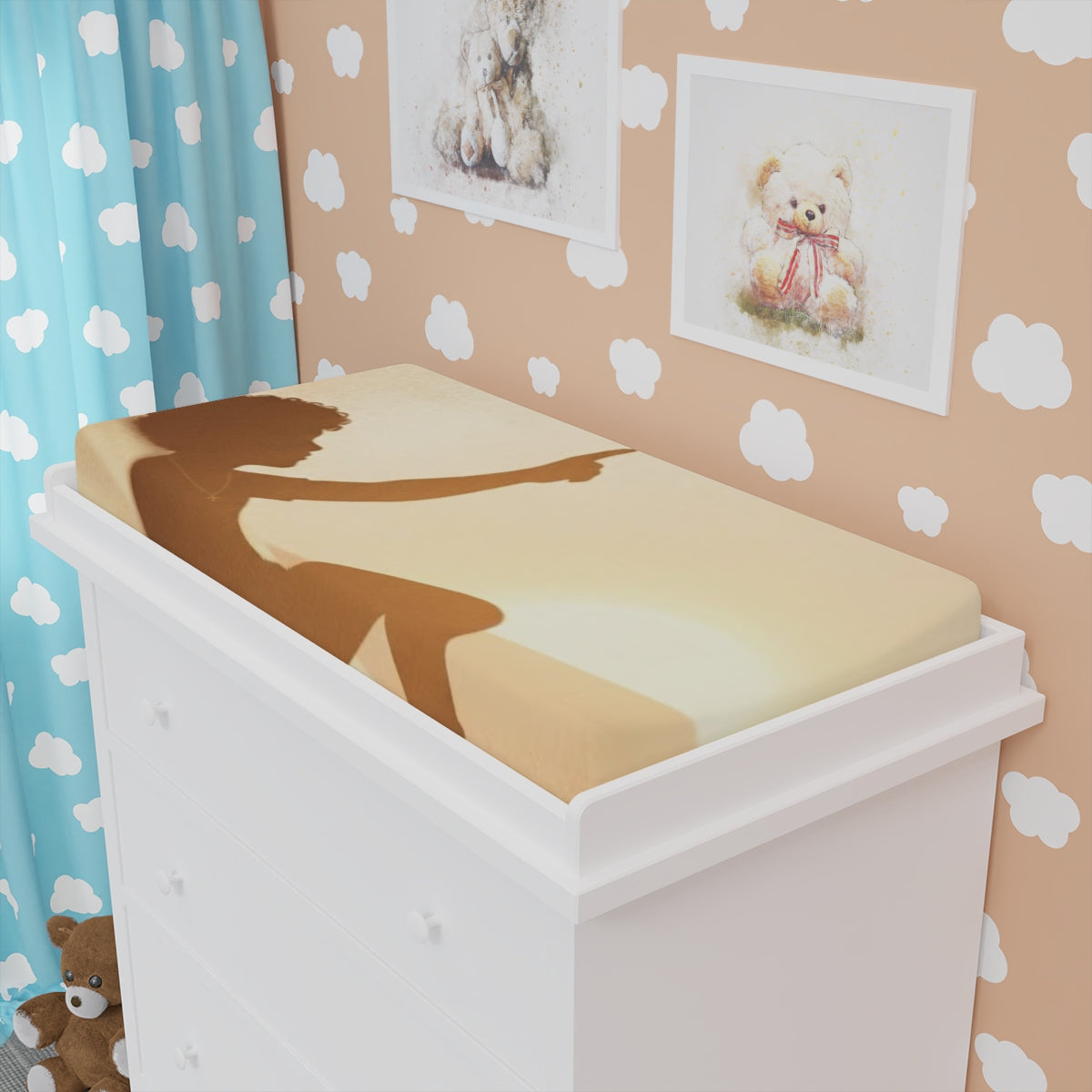Baby Changing Pad Cover - Dune Serenity | Echovira Gallery