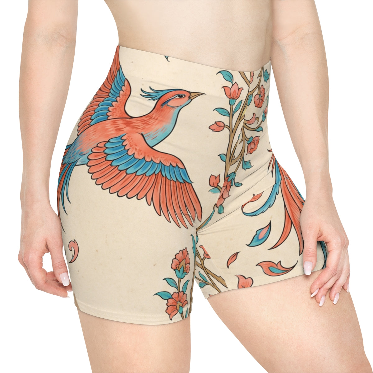 Persian Phoenix Women's Biker Shorts