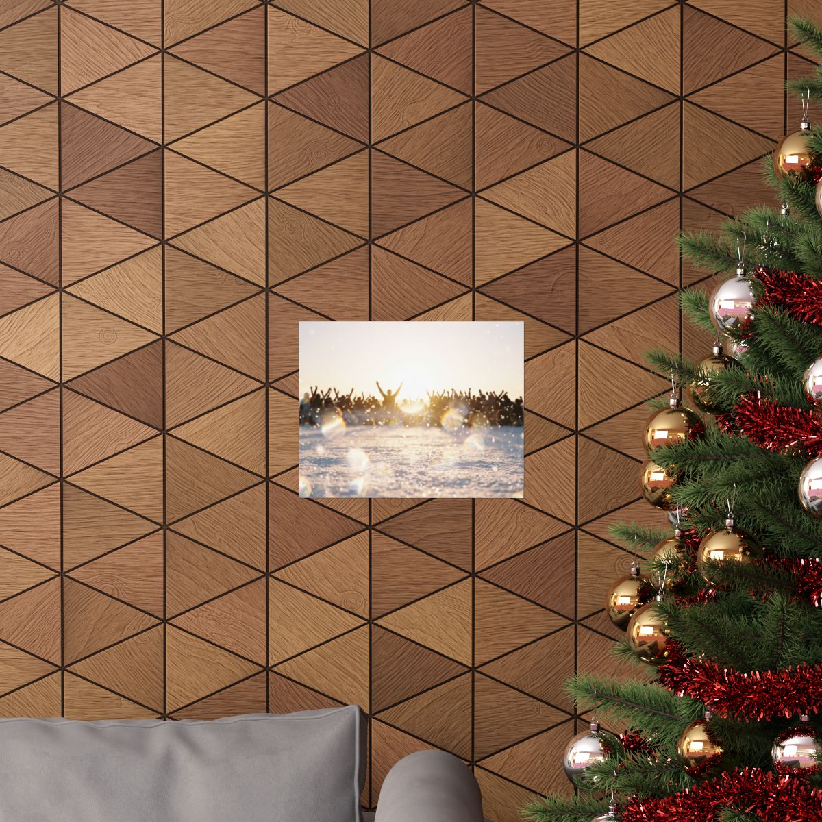 Matte Horizontal Poster - Sunset Horizon Expanse (10×8 &......