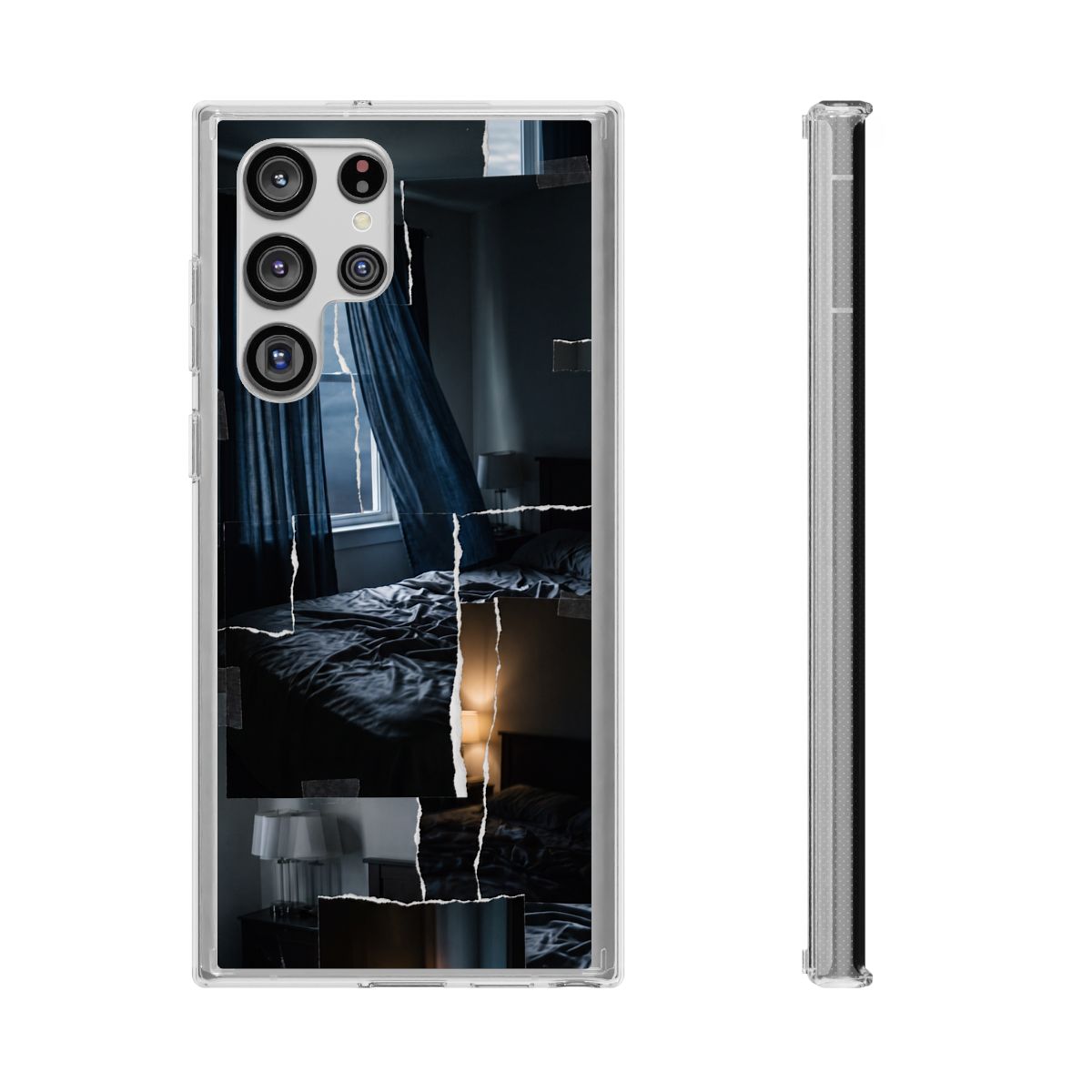 Clear Impact-Resistant Cases - Shadowed Sanctum Moody... |...