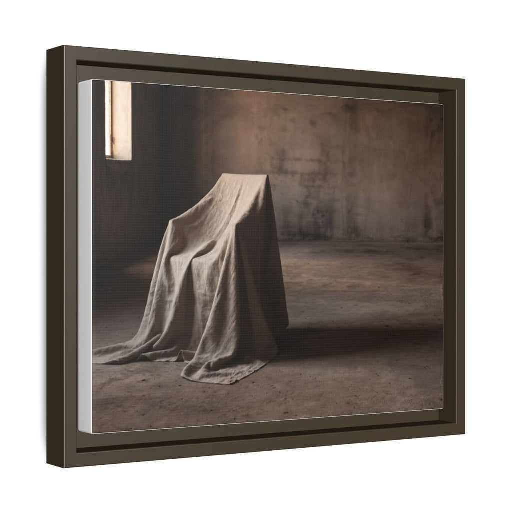 Matte Canvas, Framed - Wabi-Sabi Room — Espresso / 1.25"