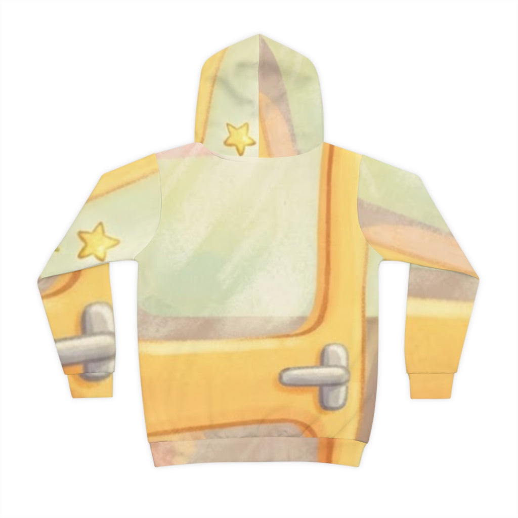 Children's Hoodie - Happy Morning Bus Pullover | Echovira...