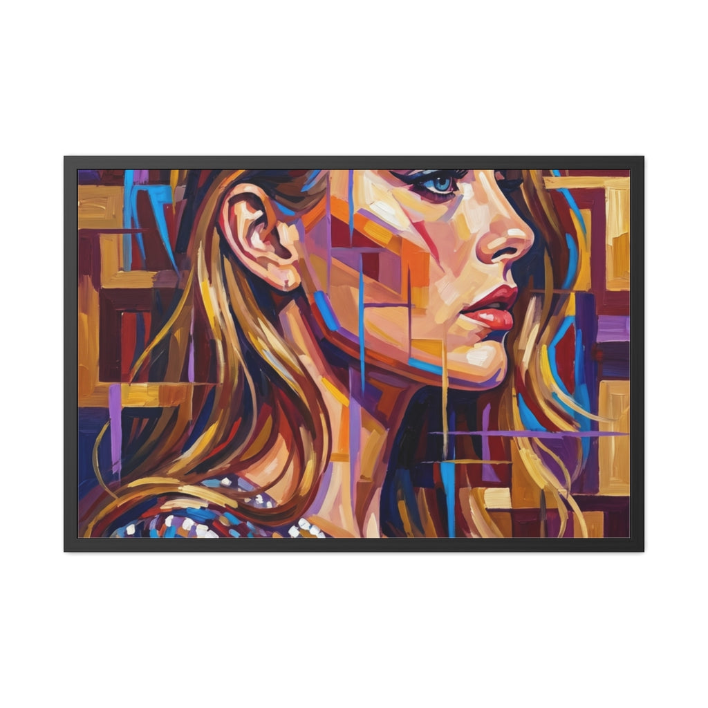 Framed Poster - Shattered Elegance (10×8, 12×8, 11×9, 14×11...