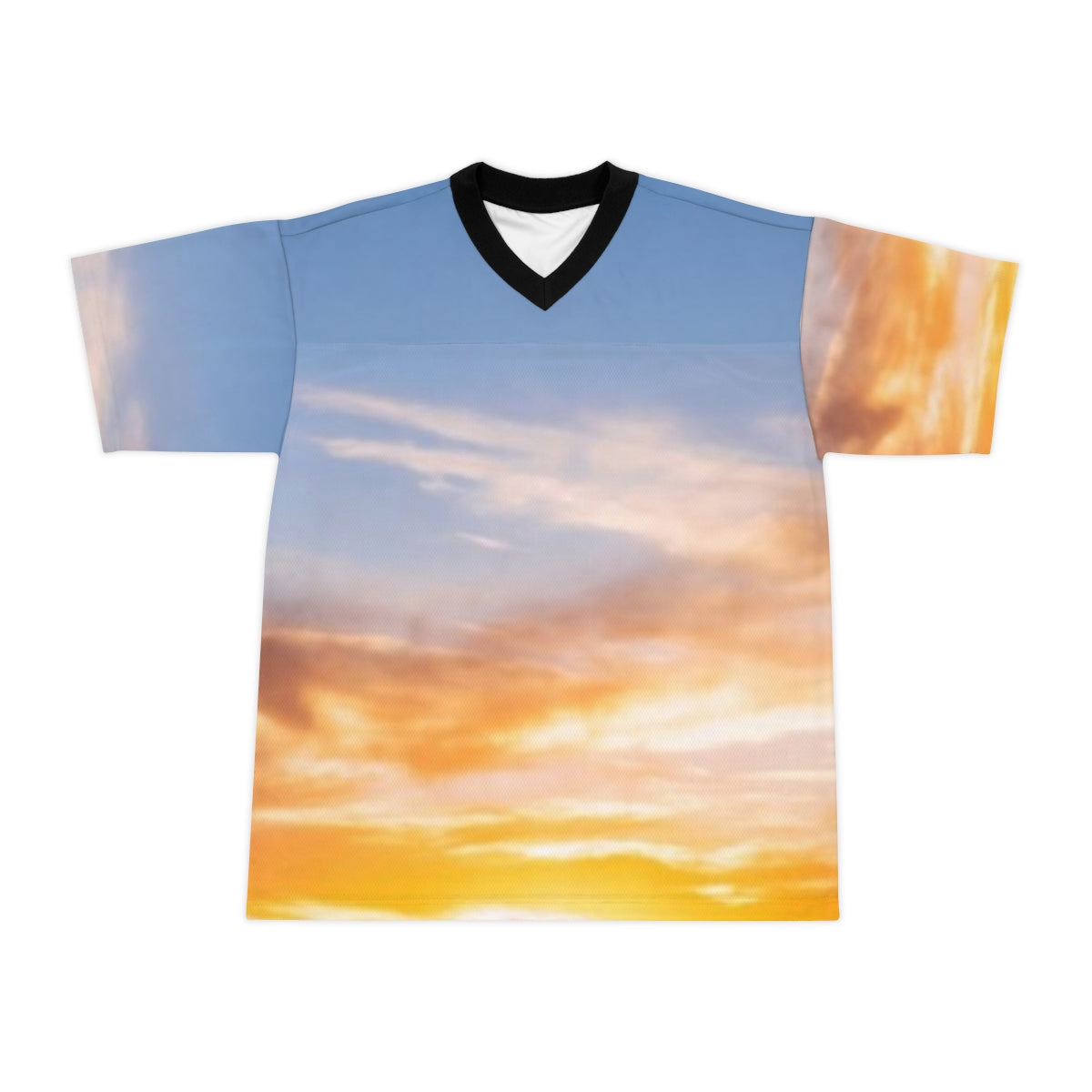 Football Jersey - Sunset Mountain Ridge | Echovira Gallery