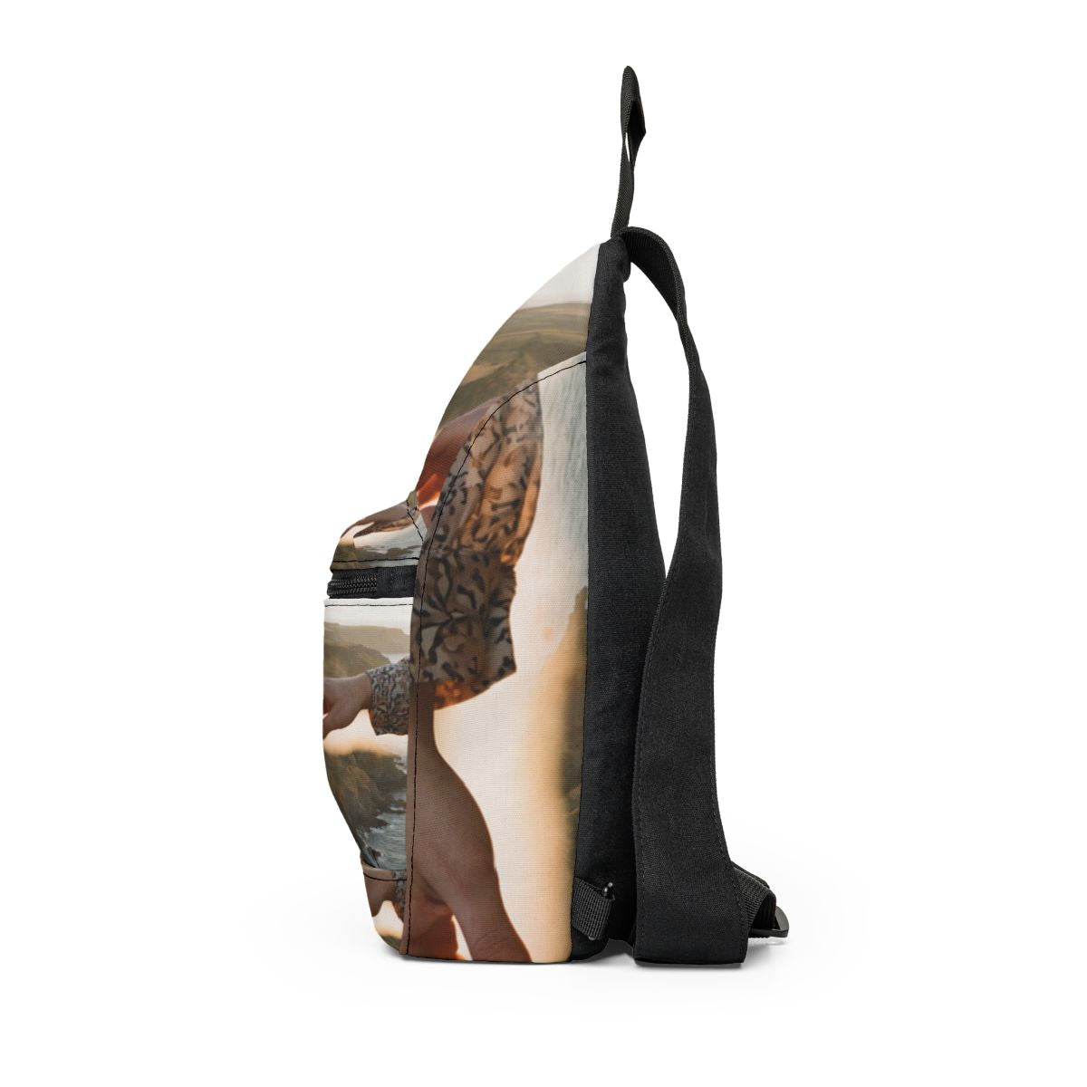 Sling Bag - The Infinite Touch | Ethereal Coastal Art |...