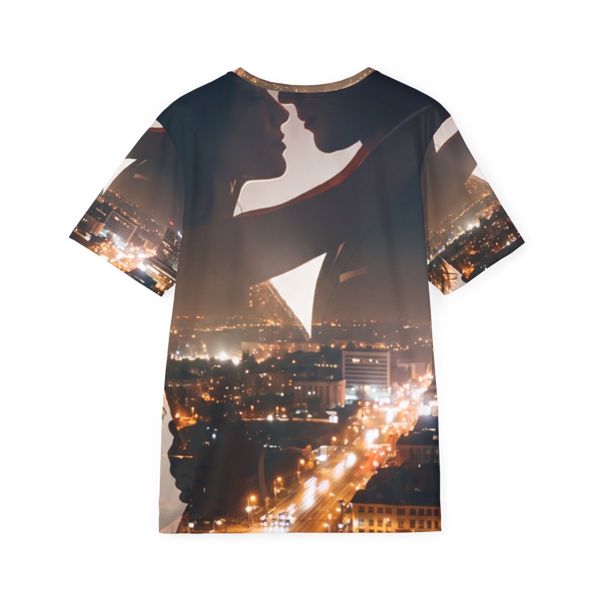 Men's Sports Jersey - Midnight City Skyline | Echovira...