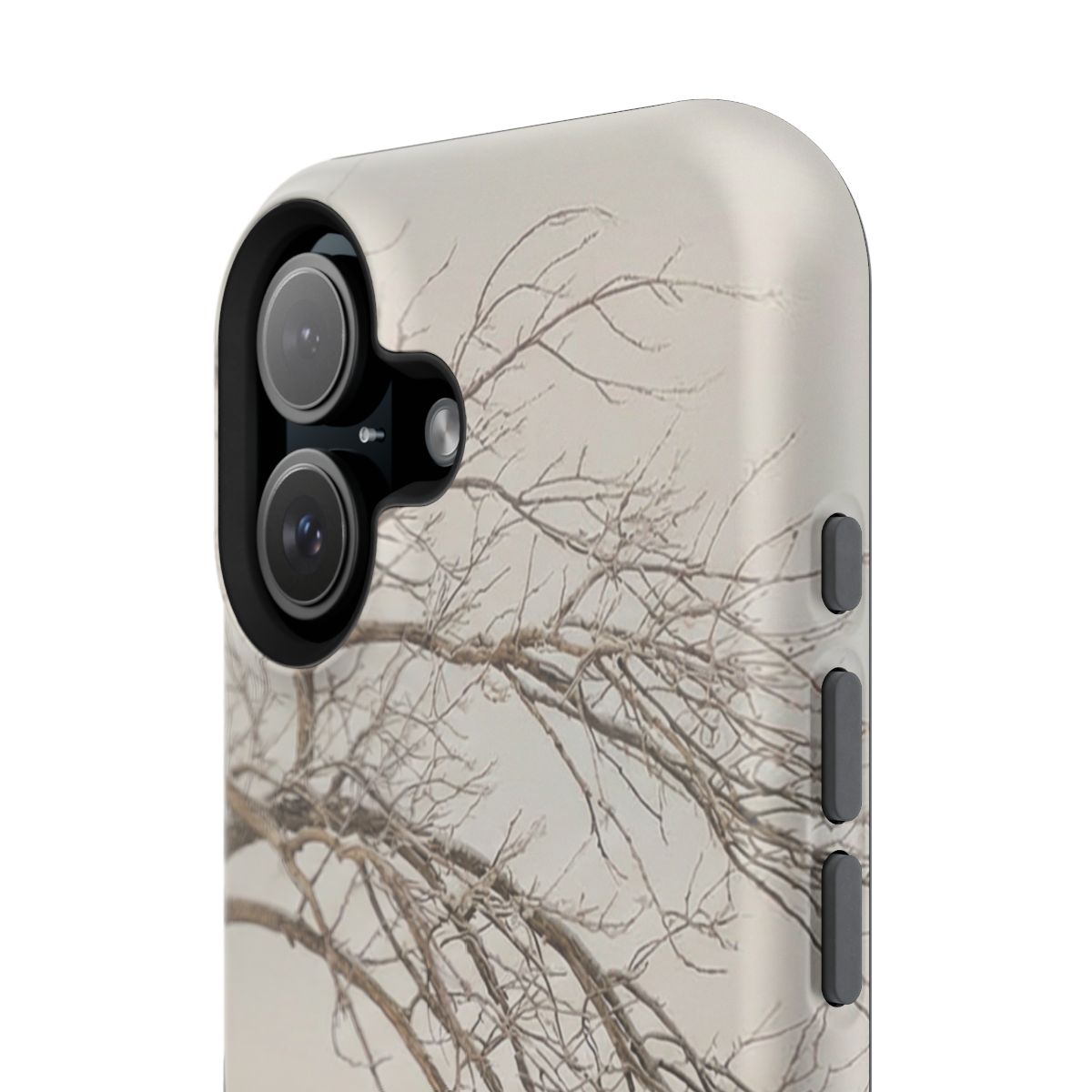 Impact-Resistant Case - Silent branch Solitude