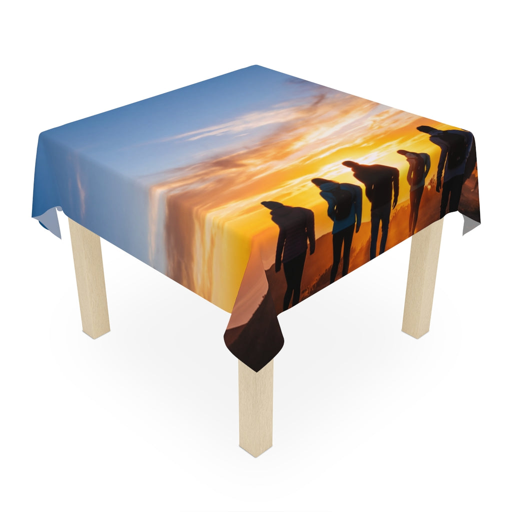 Tablecloth - Golden Horizon Glow