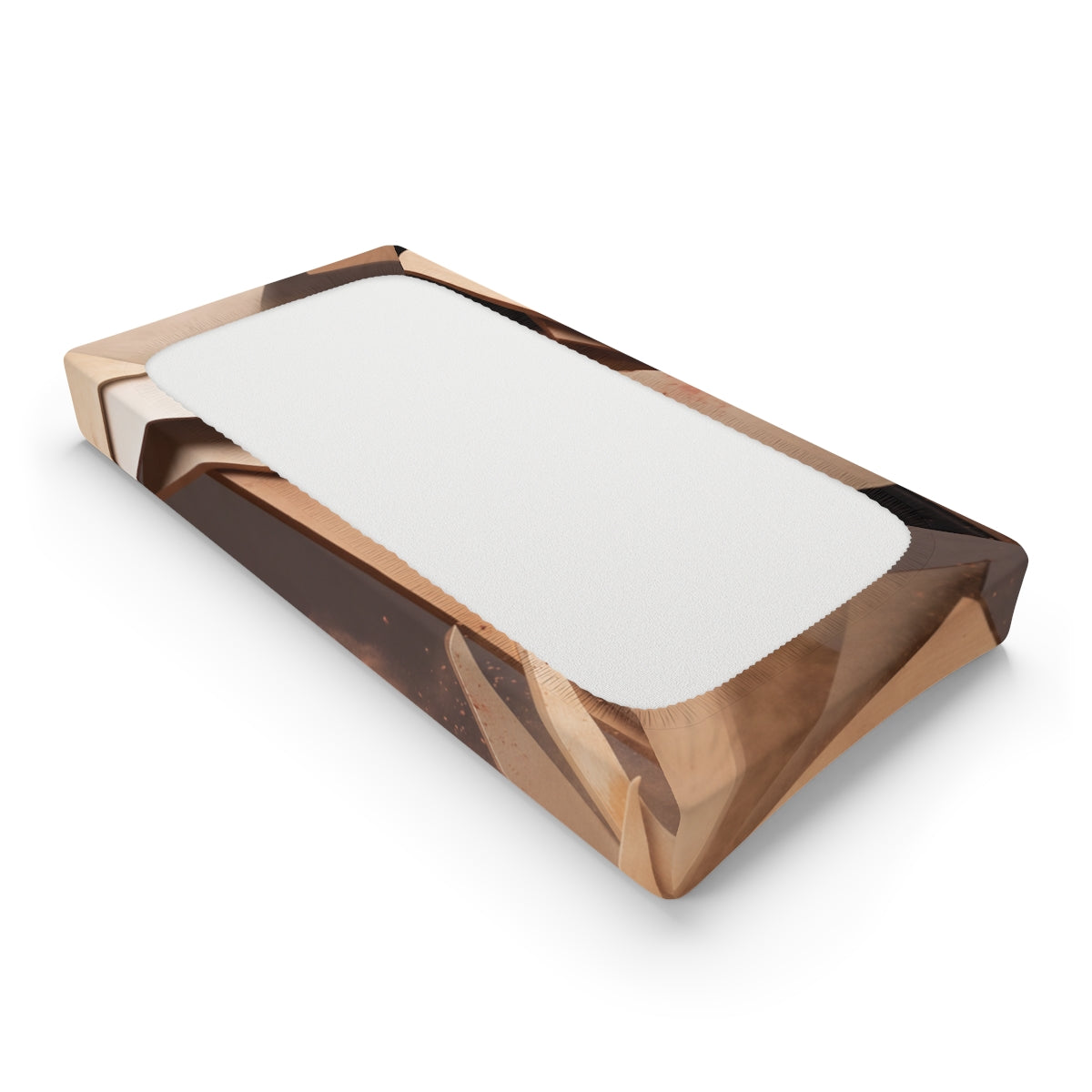 Baby Changing Pad Cover Terracotta Abstract
