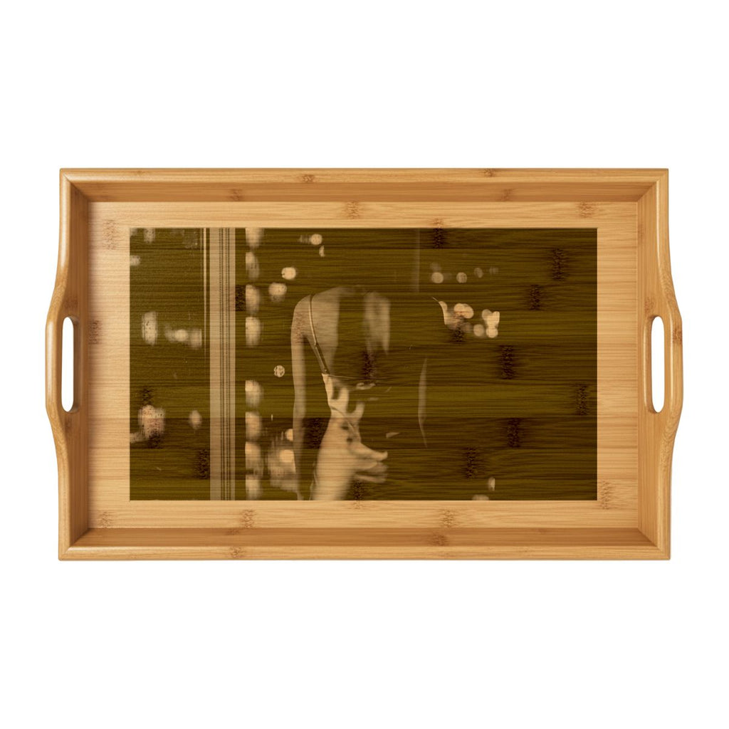 Bamboo Serving Tray - Luxe Night Lounge