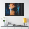 Framed Posters - Neon Shadows Cinematic Portrait Art (10×8...