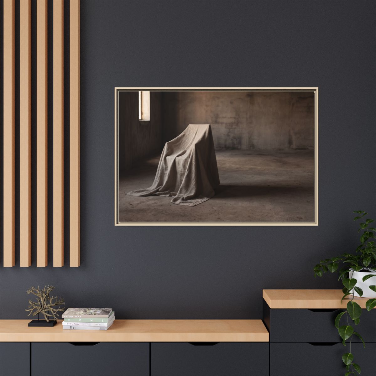 Framed Matte Canvas - Echoes of Calm