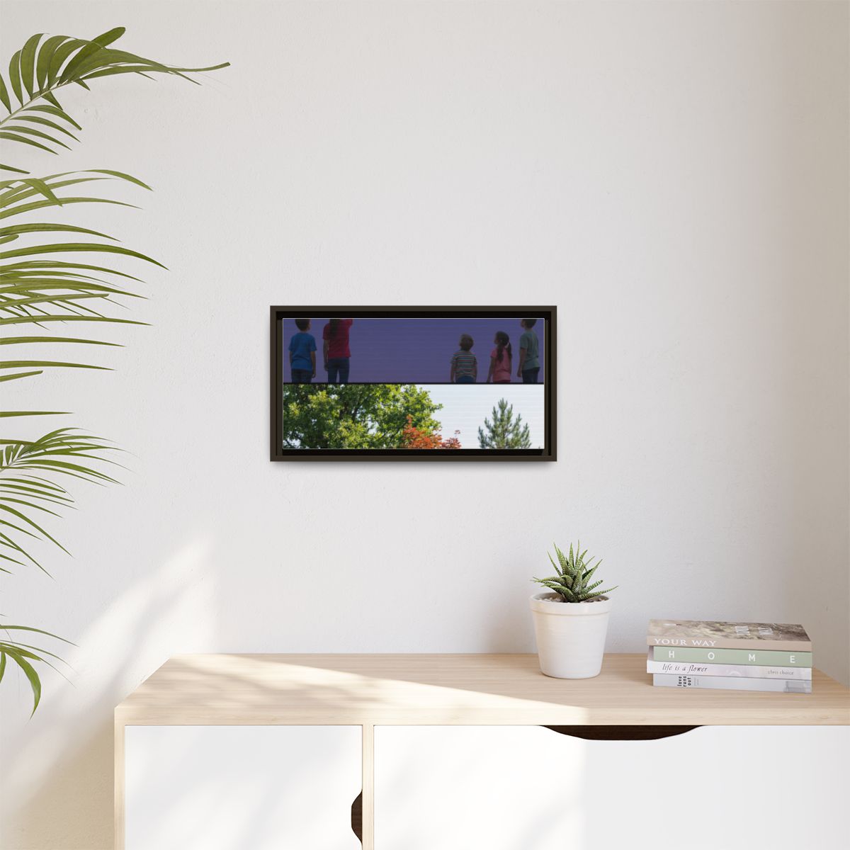 Matte Canvas, Framed - Stardust & Forest Discovery —... |...