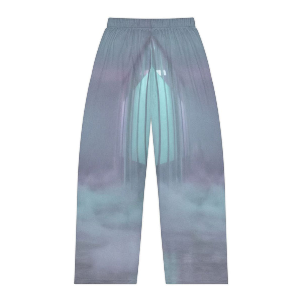 Women's Pajama Pants - Liminal Corridor Fog Art Print |...