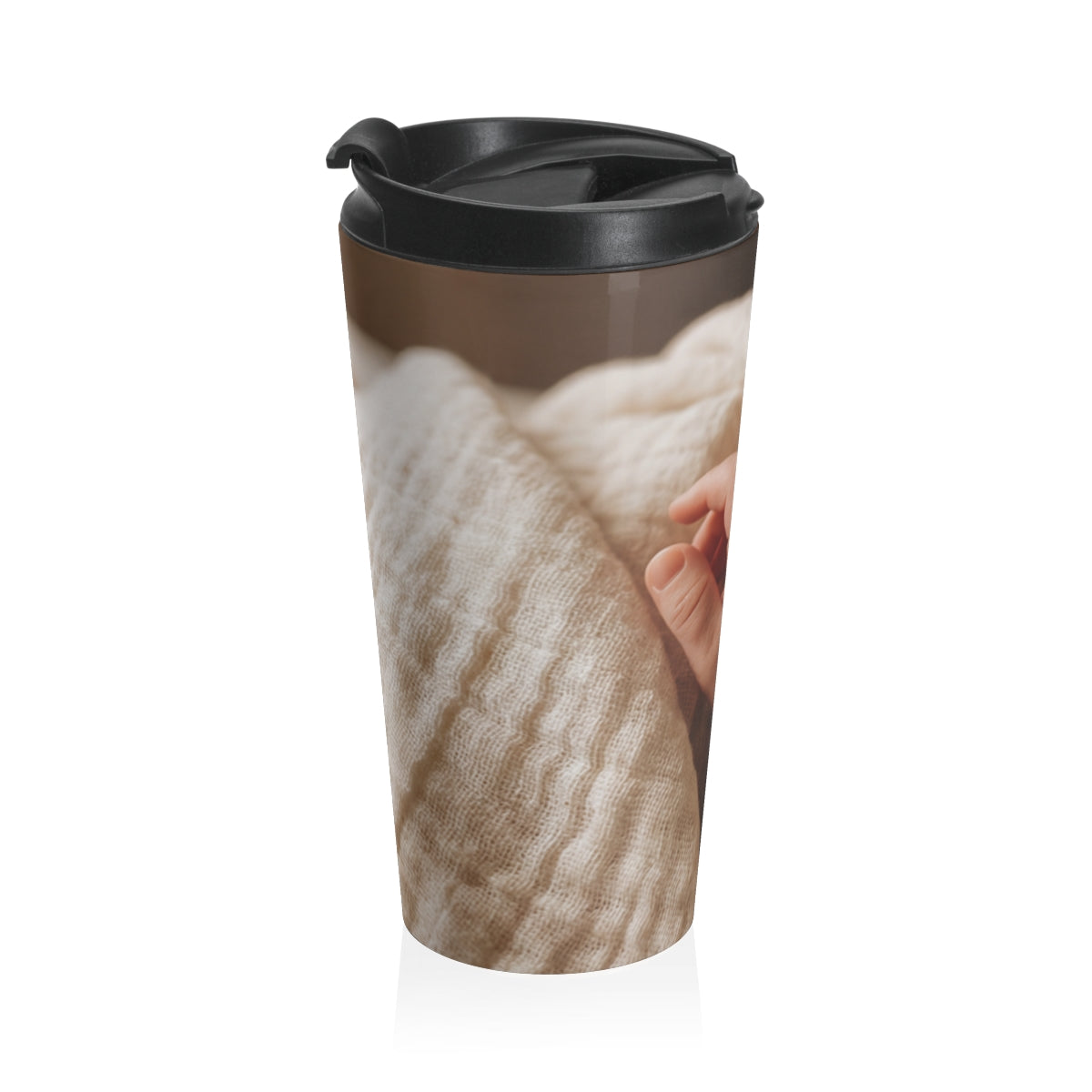 Travel Mug - Soft Cream Minimalist