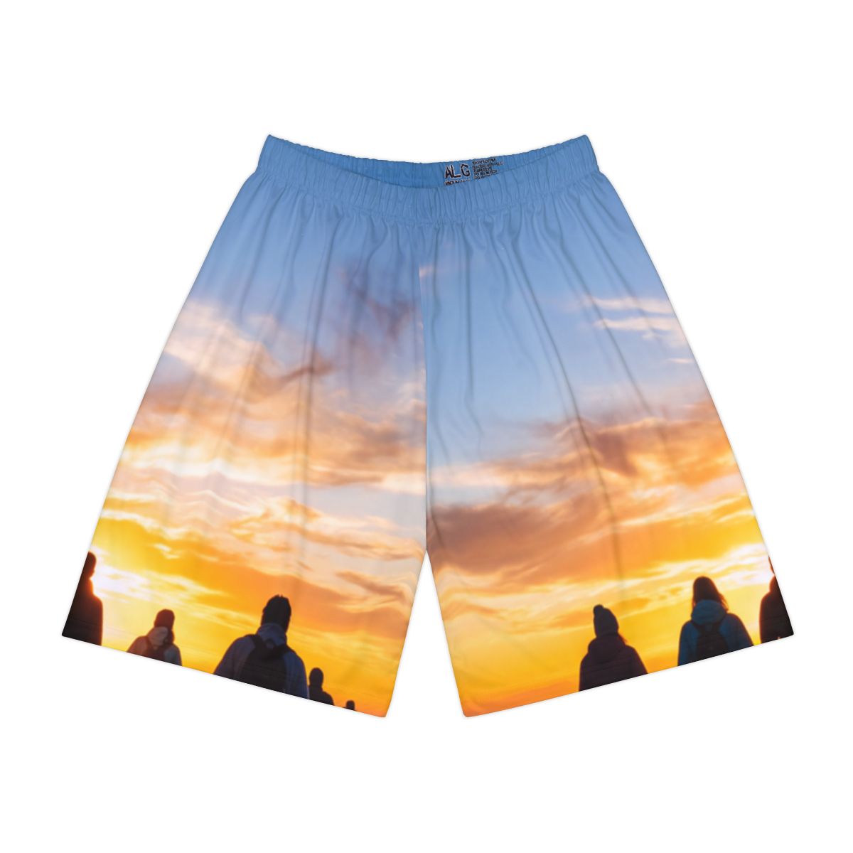 Men's Sports Shorts - Sunset Trek