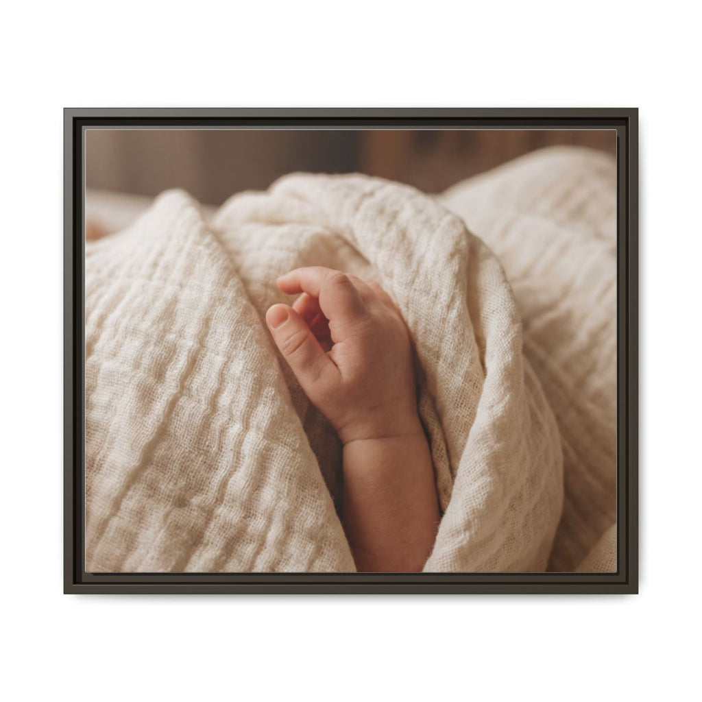 Framed Matte Canvas - Neutral Nursery