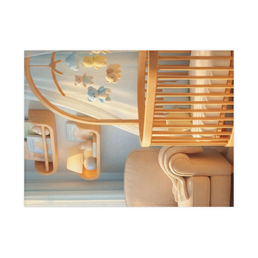 Toddler Blanket - Dreamy Serene Nursery Art | Echovira...