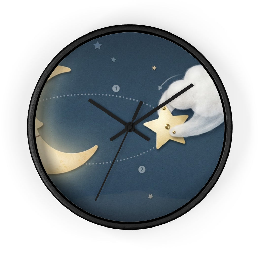 Wall Clock - Bedtime Orbit Story Clock | Echovira Gallery