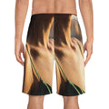 Men's Board Shorts - Golden Hour - Sunkissed Emerald |...