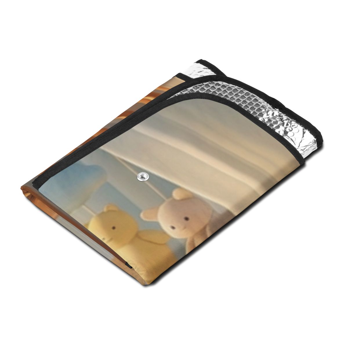 Pastel Blue Car Sun Shades - Cool Travels