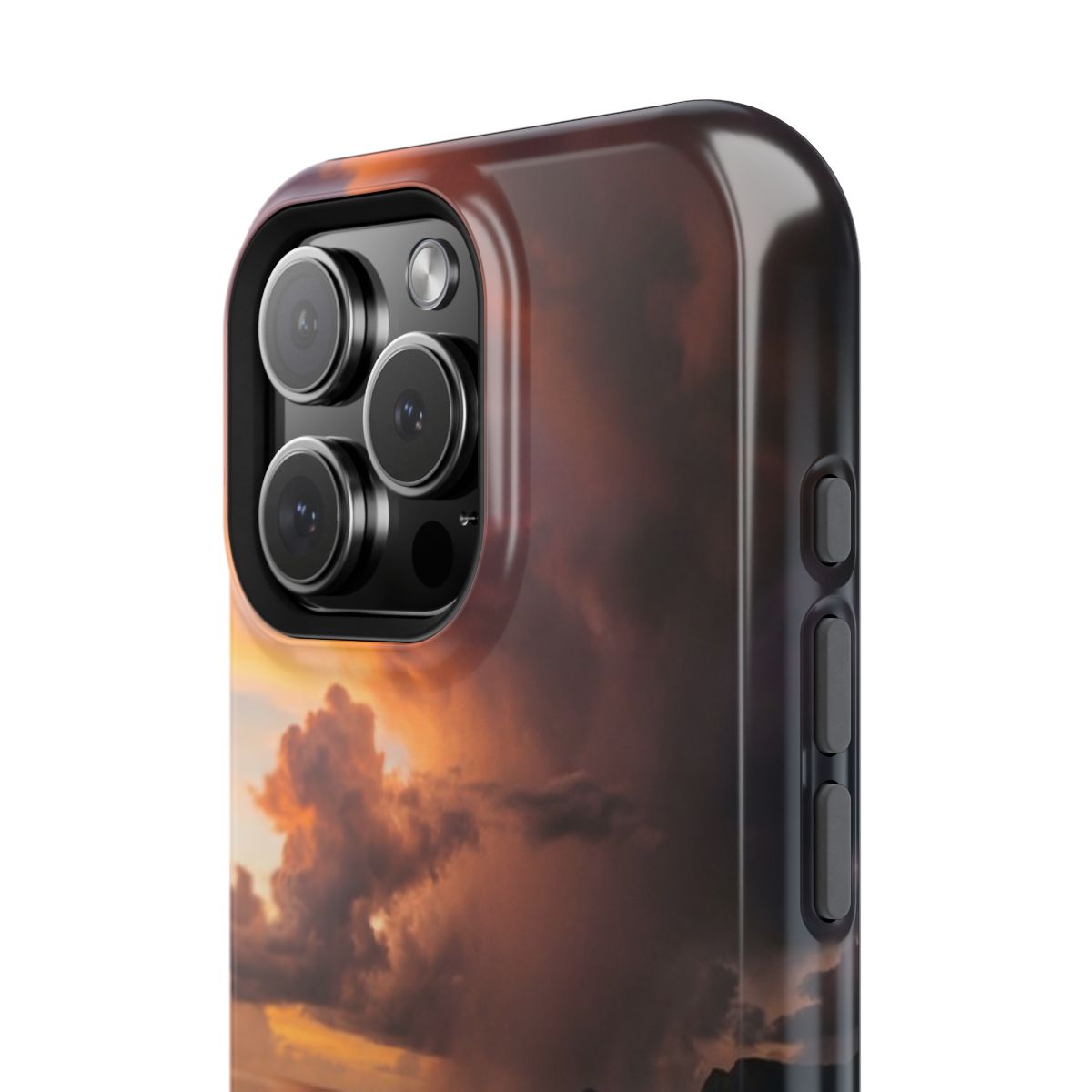 Impact-Resistant Apple iPhone Cases - Serene Tempest Sunset Lake | iPhone 17 Pro Max, 17 Pro, 17 Air & More