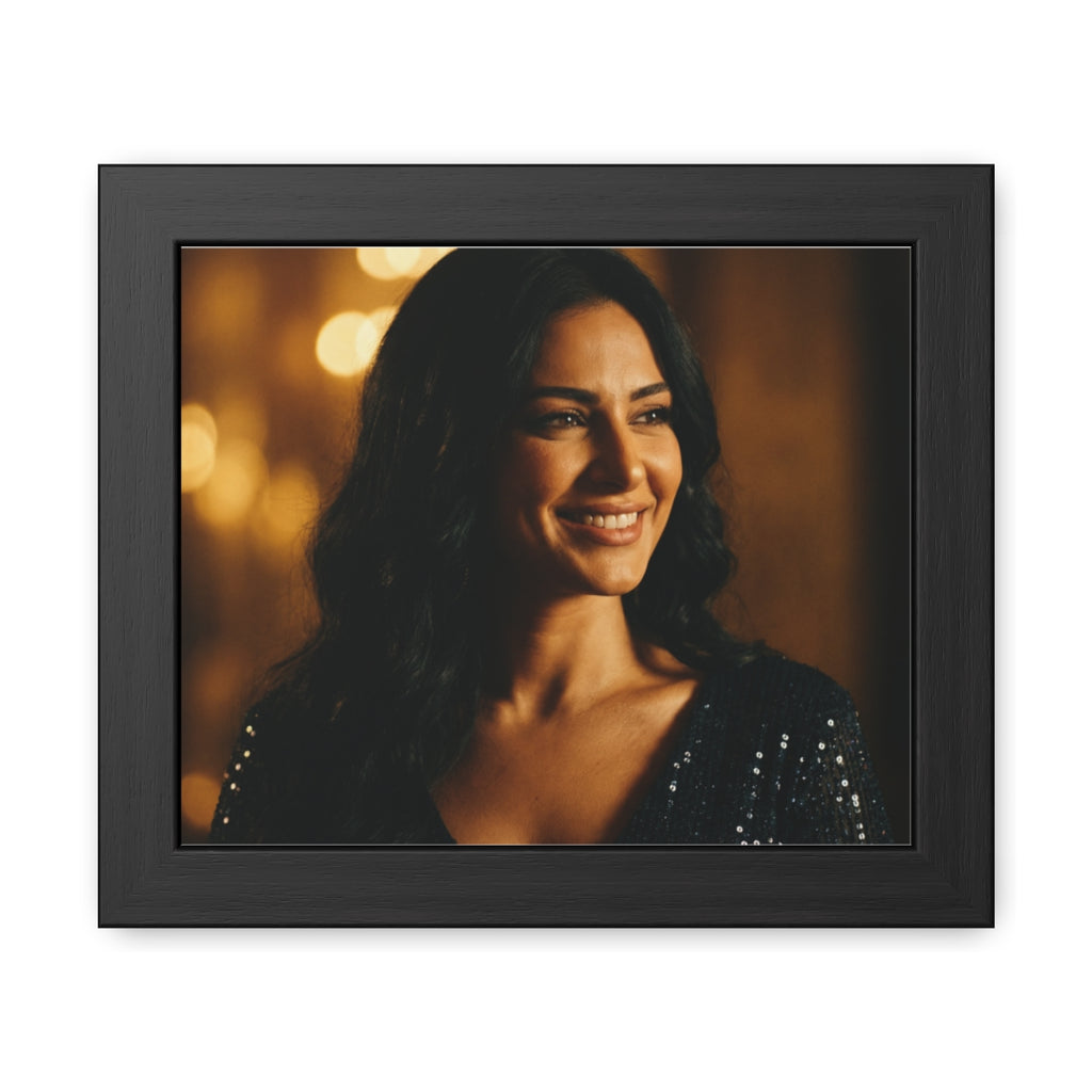 Framed Poster - Cinematic Portrait — Landscape