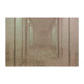 Doormat - Liminal Corridor Fog Art Print | Echovira Gallery