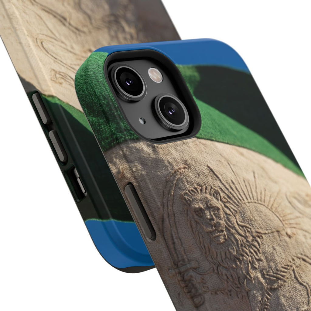 Impact-Resistant Cases - Tough Phone Case - Vintage Lion