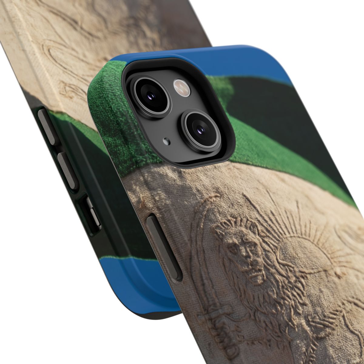 Impact-Resistant Cases - Tough Phone Case - Vintage Lion