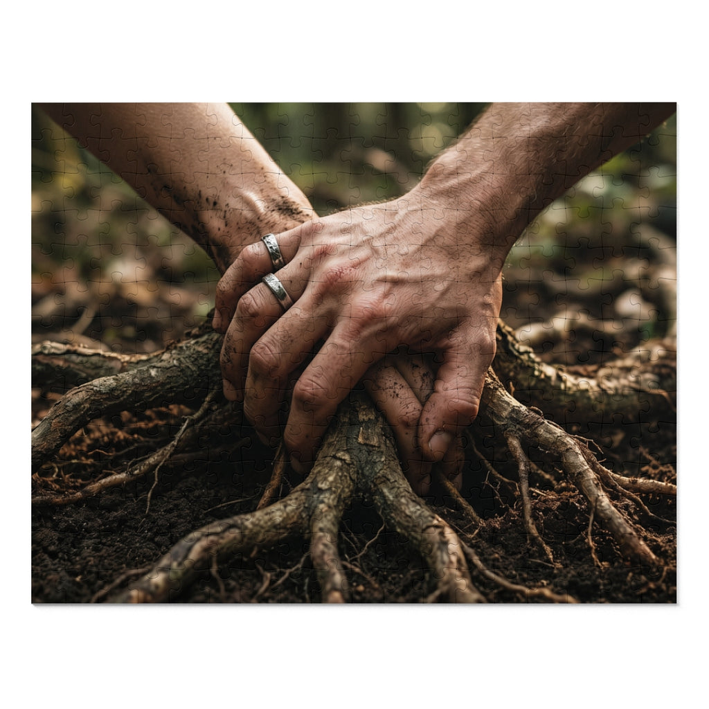 Forest Roots Jigsaw Puzzle with Storage Tin