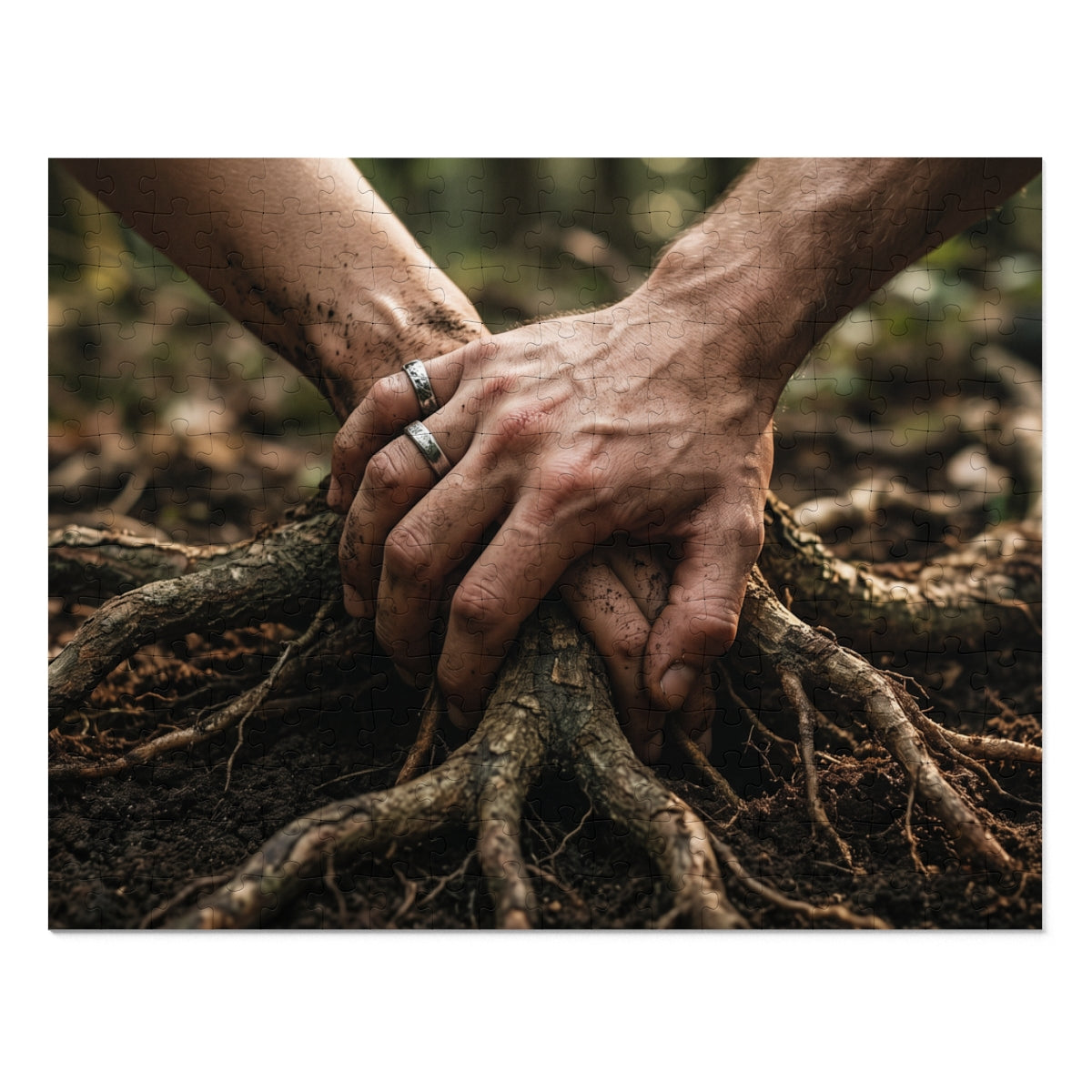Forest Roots Jigsaw Puzzle with Storage Tin