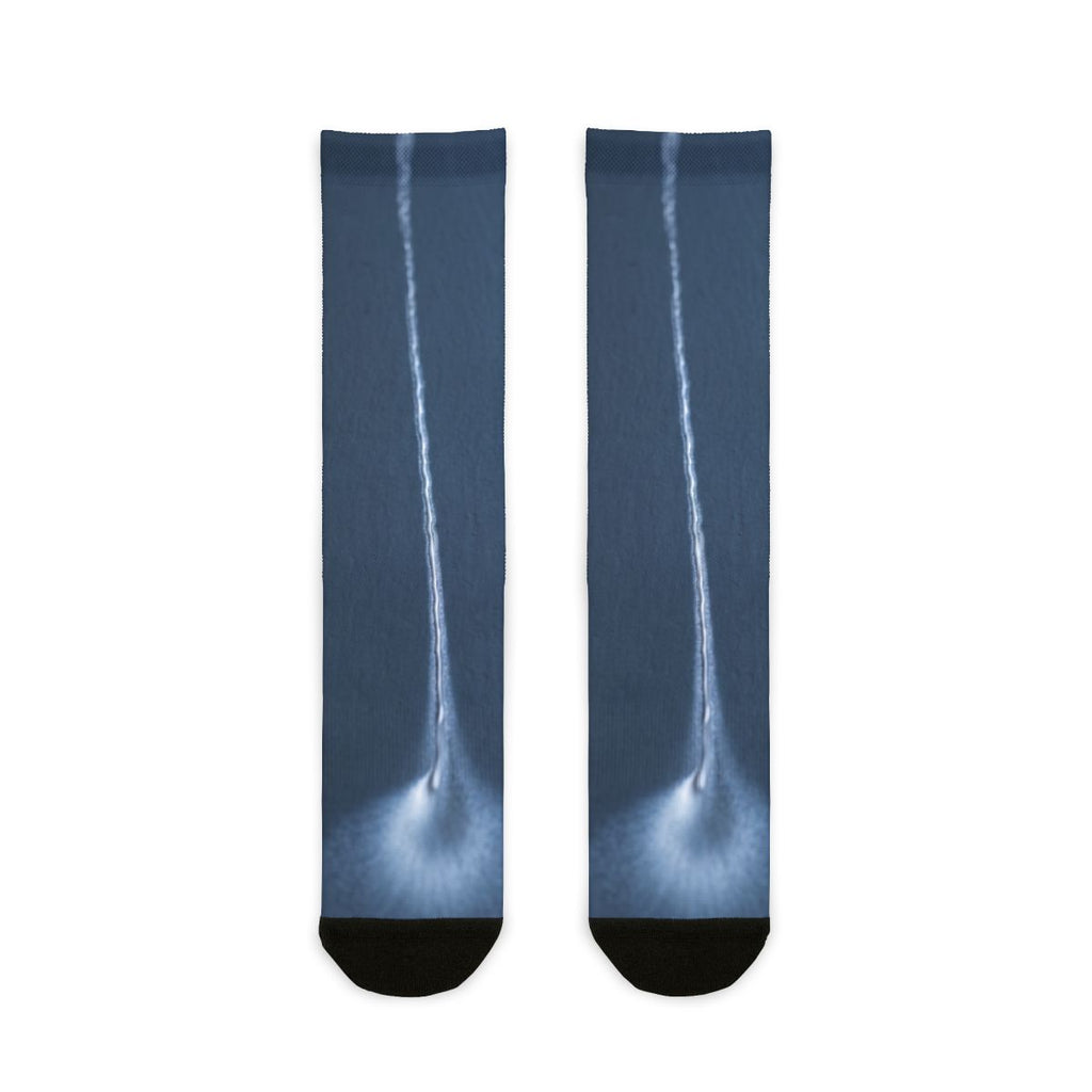 Sublimation Crew Socks - Slate Flow Minimal | Echovira...