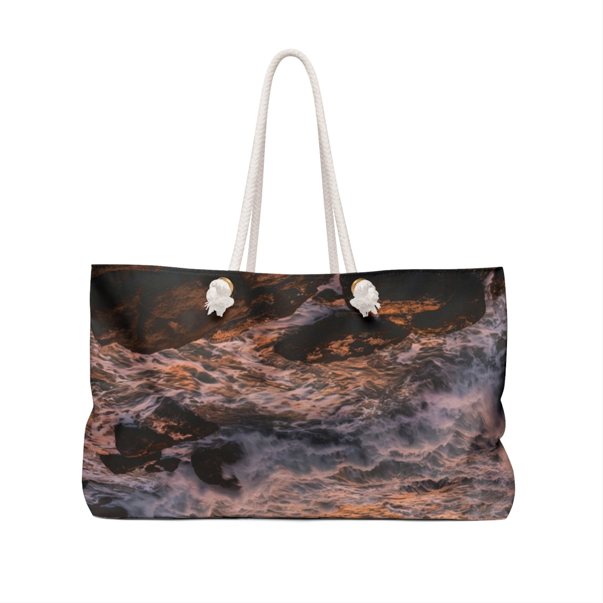Weekender Bag - Coastal Sunrise Escape | Echovira Gallery