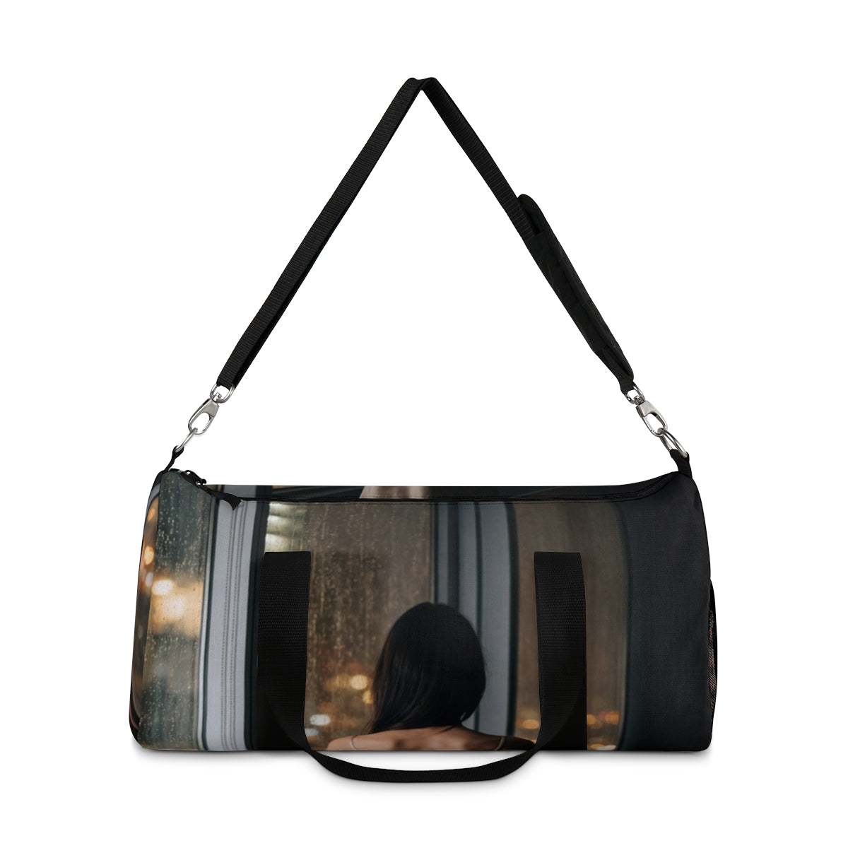 Duffel Bag - Shimmering Rainscape Escape | Echovira Gallery