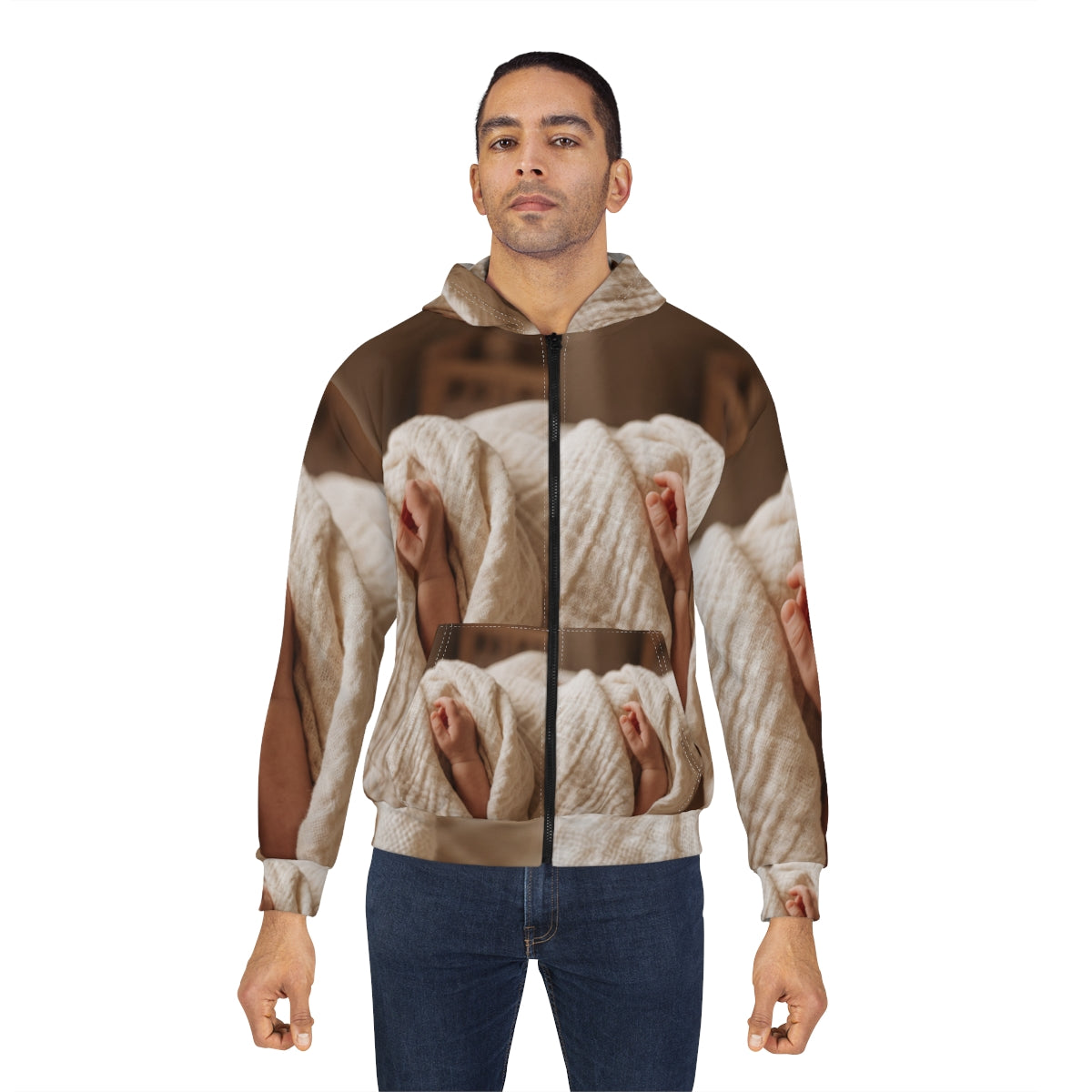 Unisex Zip Hoodie - Gentle Touch Layer