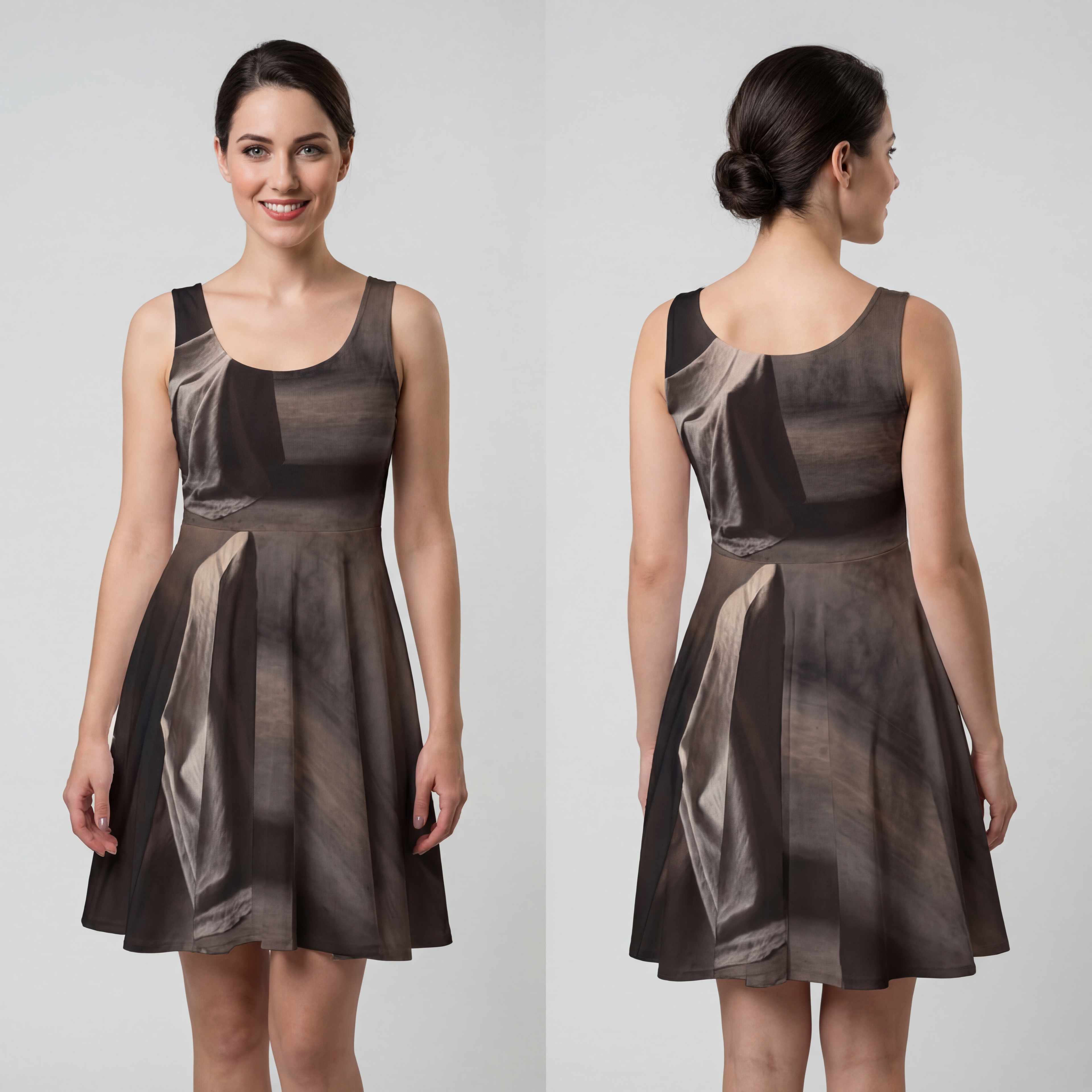 Women's Skater Dress - Avant Garde Twirl