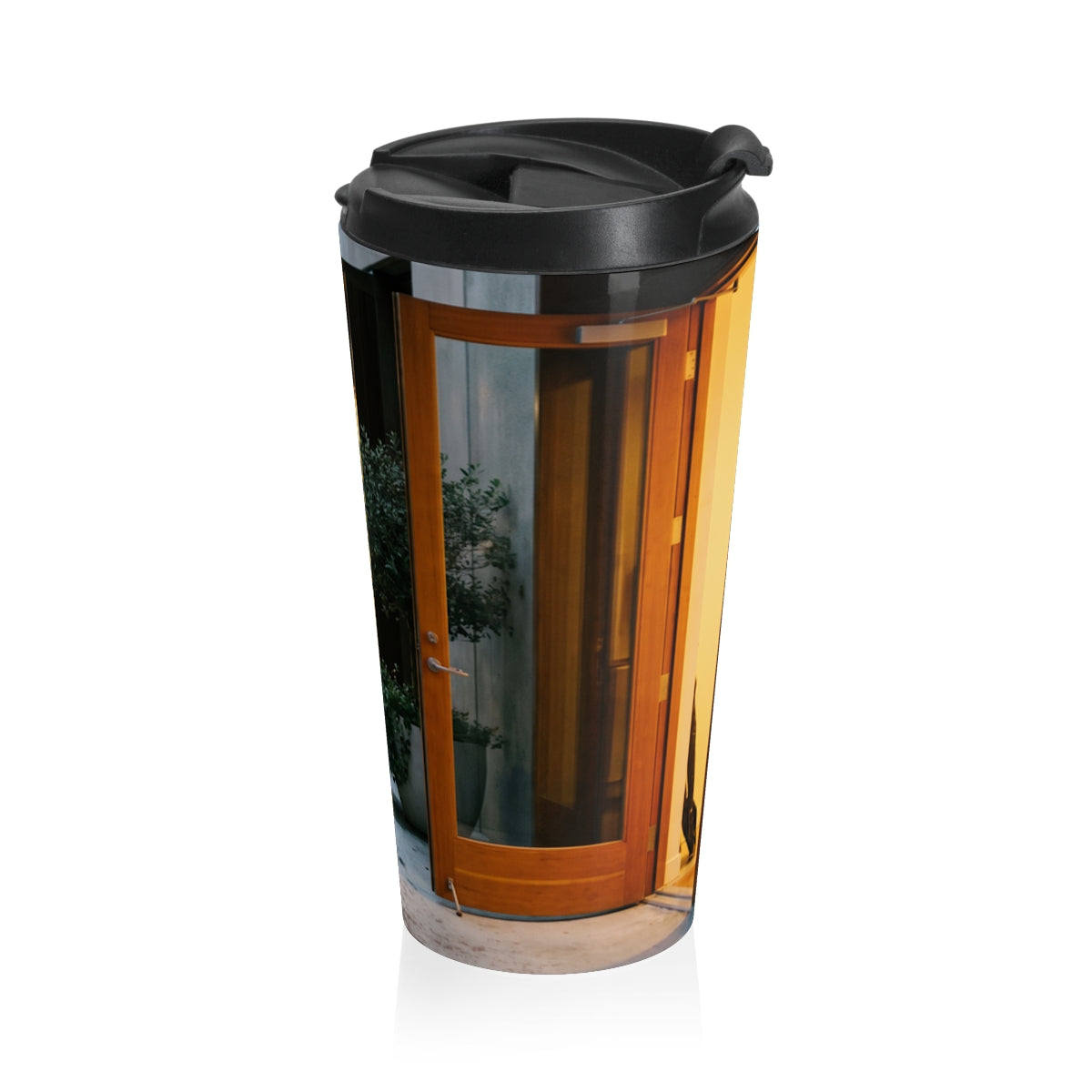 Stainless Steel Travel Mug - Urban Evening | Echovira...